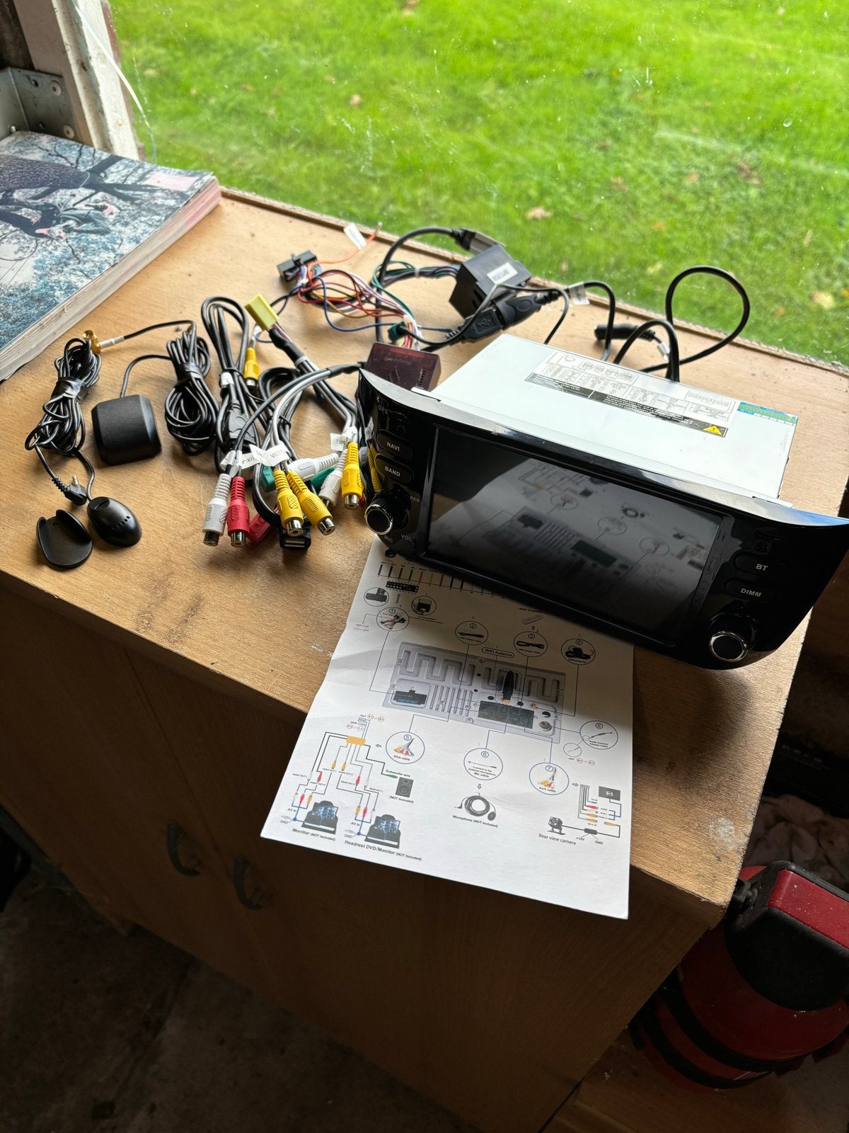 Fiat Punto navigatiesysteem met CarPlay, Auto diversen, Ophalen of Verzenden, Gebruikt