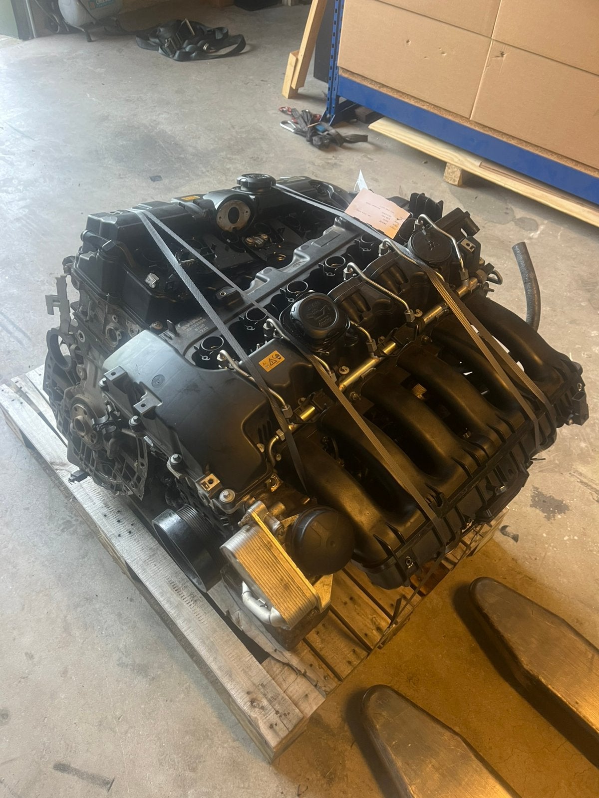 BMW MOTOR N53 N52 N53B30 N52B25 defect incl injectoren core, Ophalen, BMW