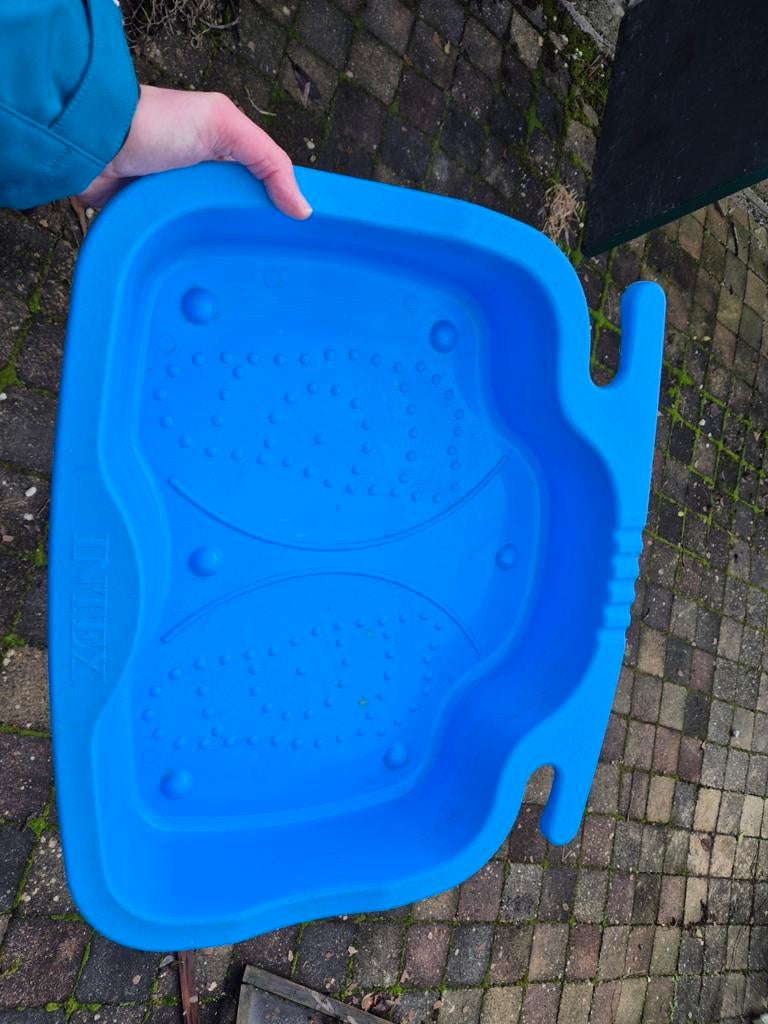 Intex voetenbadje voor zwembad - Blauw, Ophalen, Gebruikt, Overige typen