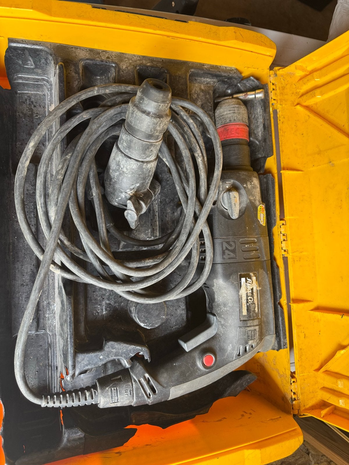 Atlas Copco Boorhamer PFH 24 QEX - Gebruikt, Boor- en/of Breekhamer, Ophalen of Verzenden, Klopboormechanisme, Gebruikt