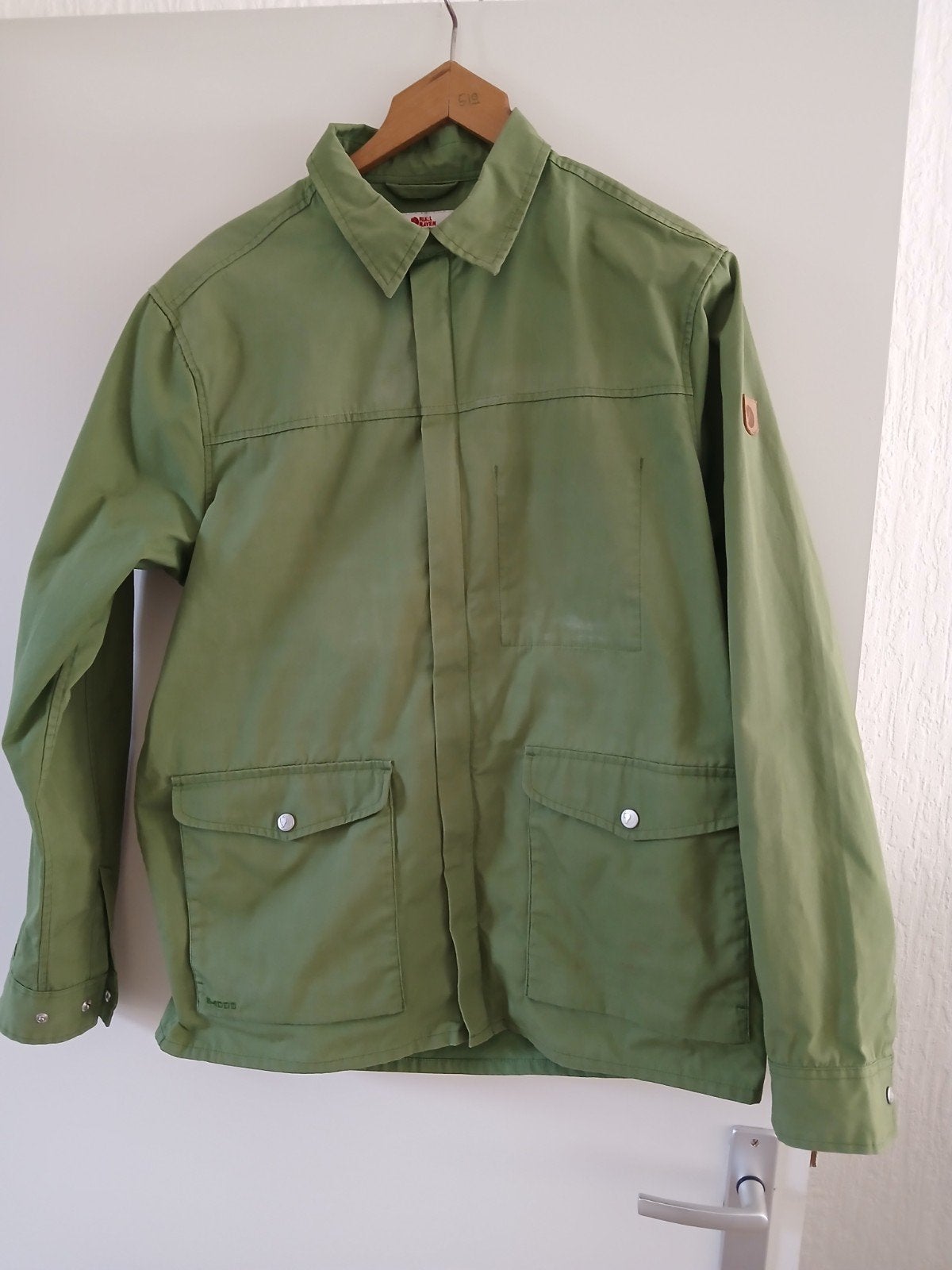 Fjällräven Greenland zip Jacket maat L, Ophalen of Verzenden, Zo goed als nieuw, Maat 48/50 (M), Groen