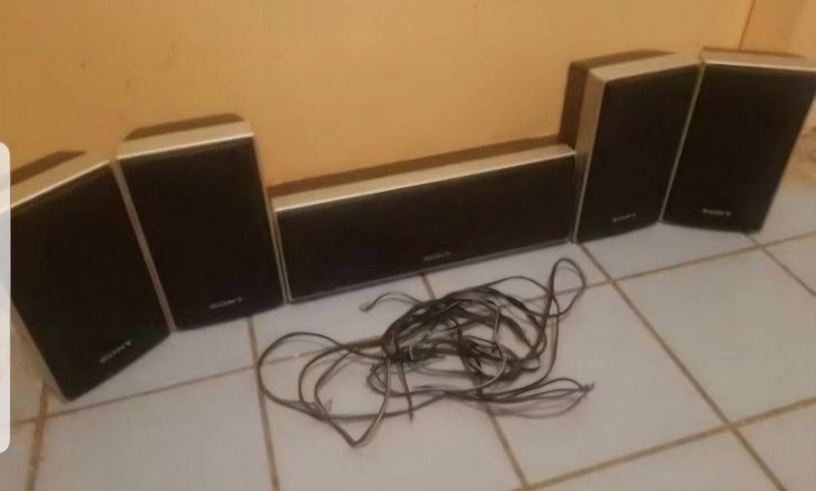 sony speakerset, Soundbar, Ophalen of Verzenden, Minder dan 40 watt, Overige spelers