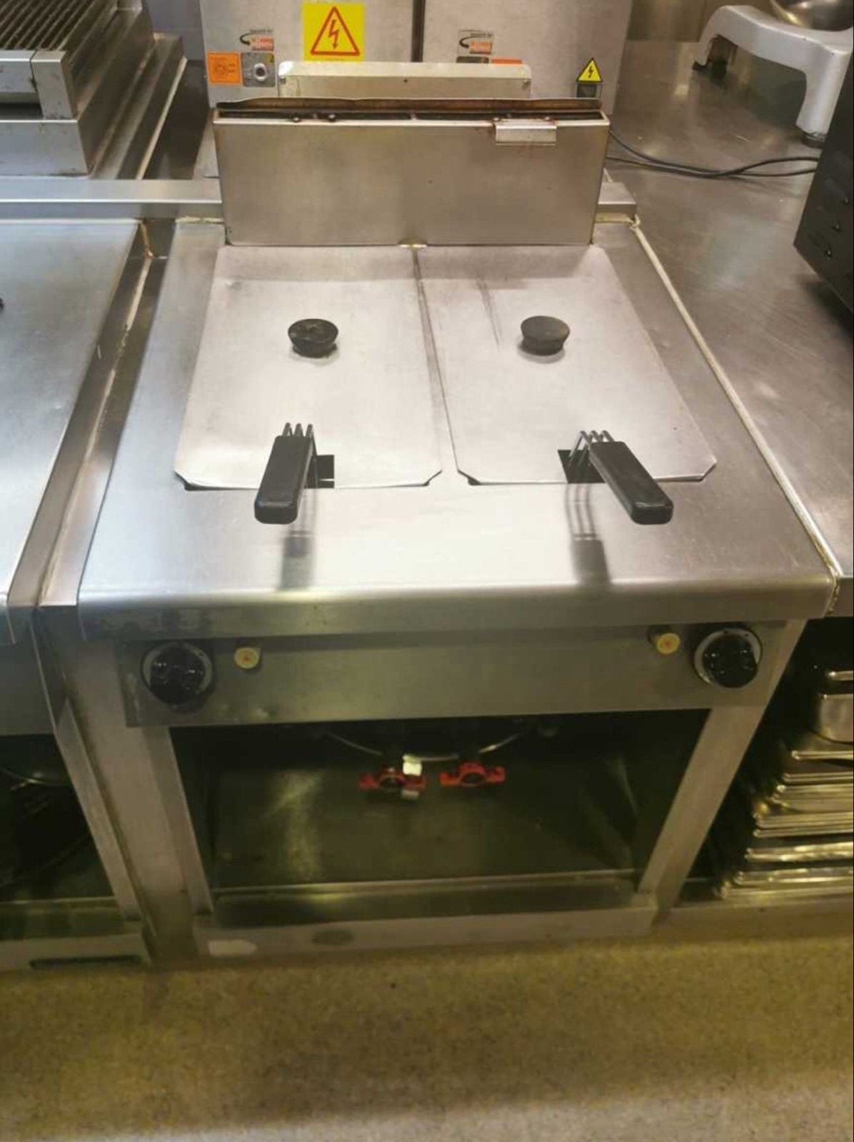 Professionele gasfrituur voor horeca, Zakelijke goederen, Horeca | Keukenapparatuur, Ophalen, Gebruikt, Fornuis, Frituur en Grillen