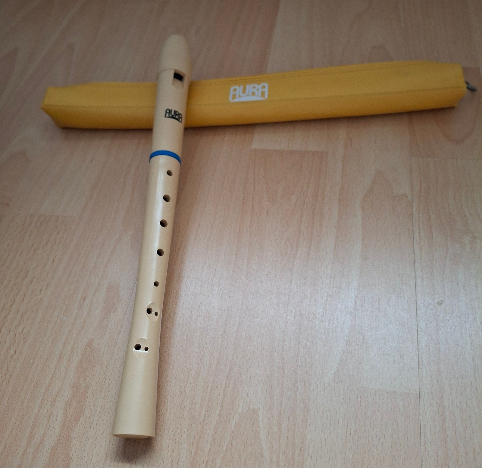 Blokfluit voor kinderen,  Aura, Muziek en Instrumenten, Ophalen of Verzenden, Zo goed als nieuw, Kunststof