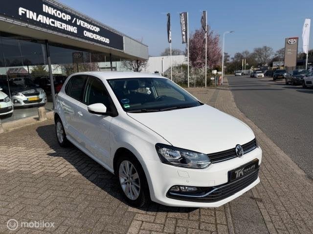 Volkswagen POLO, 1.2 TSI Highline Automaat/PDC/CRUISE, Auto's, Gebruikt, Euro 6, 4 cilinders, Wit