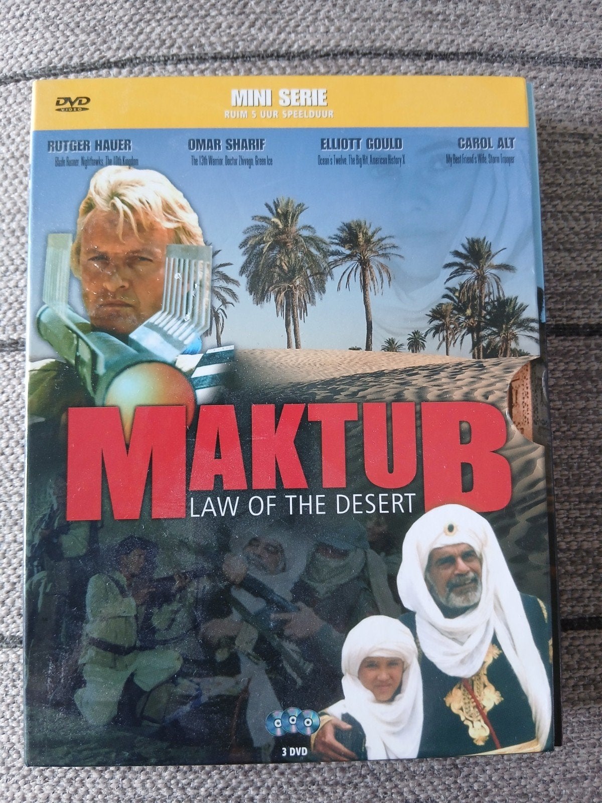 Maktub: Law of the Desert - Mini Serie (3 DVD's), Ophalen of Verzenden