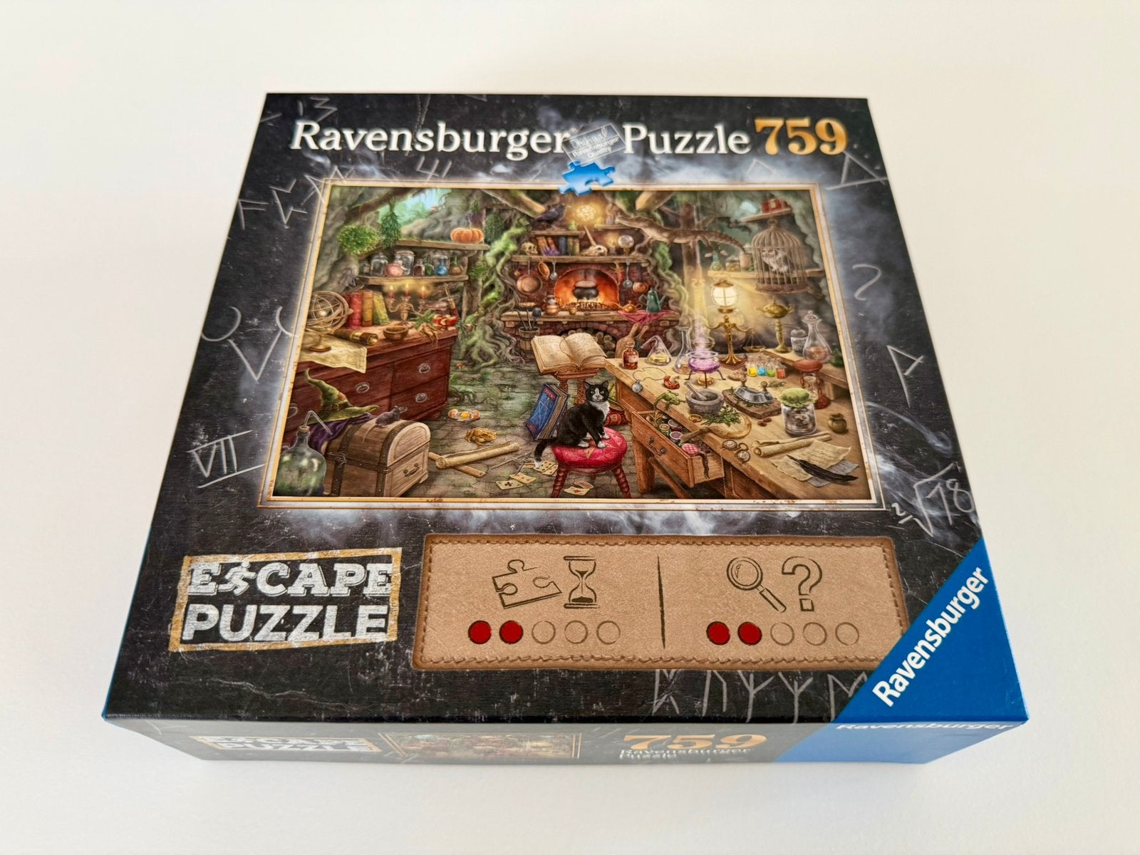 Ravensburger Escape Puzzle 3 - De Heksenkeuken, 759 stukjes, Verzenden, 500 t/m 1500 stukjes, Zo goed als nieuw