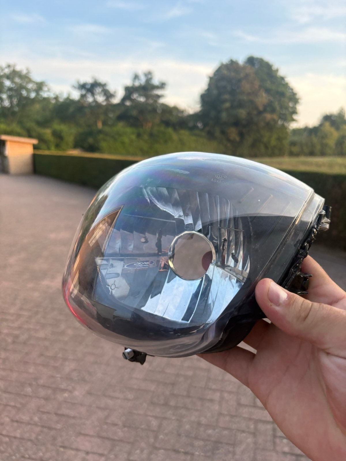 Piaggio Zip cockpit, Fietsen en Brommers, Brommeronderdelen | Scooters, Verzenden, Gebruikt, Koplamp, Piaggio