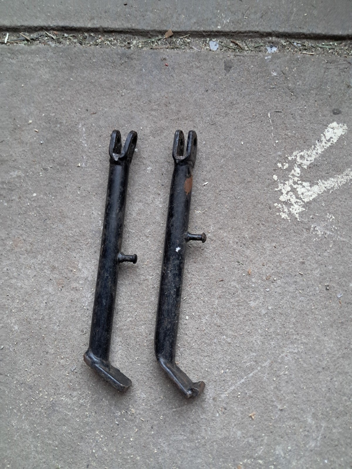 2x zij standaard Honda ss50, Ophalen of Verzenden