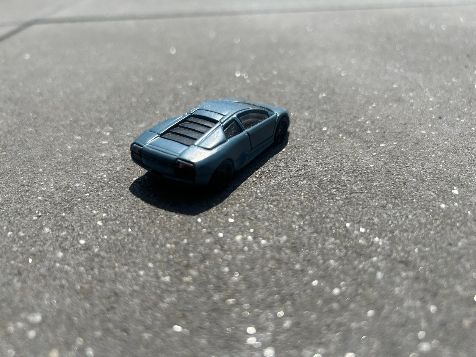 Miniatuur Lamborghini Murciélago - Blauw, Overige merken, Gebruikt, 1:50 of kleiner, Auto