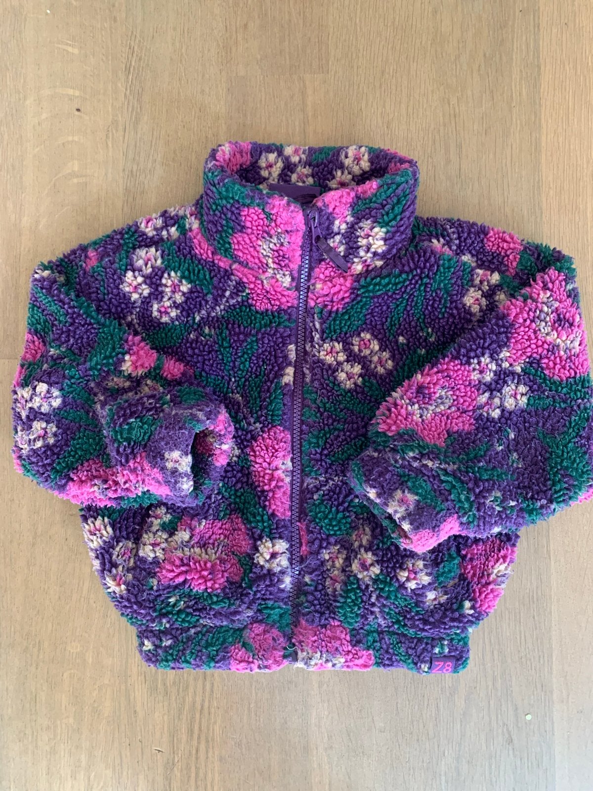 Z8 jas bloemenprint maat 92-98, Kinderen en Baby's, Ophalen of Verzenden, Gebruikt, Meisje, Jas