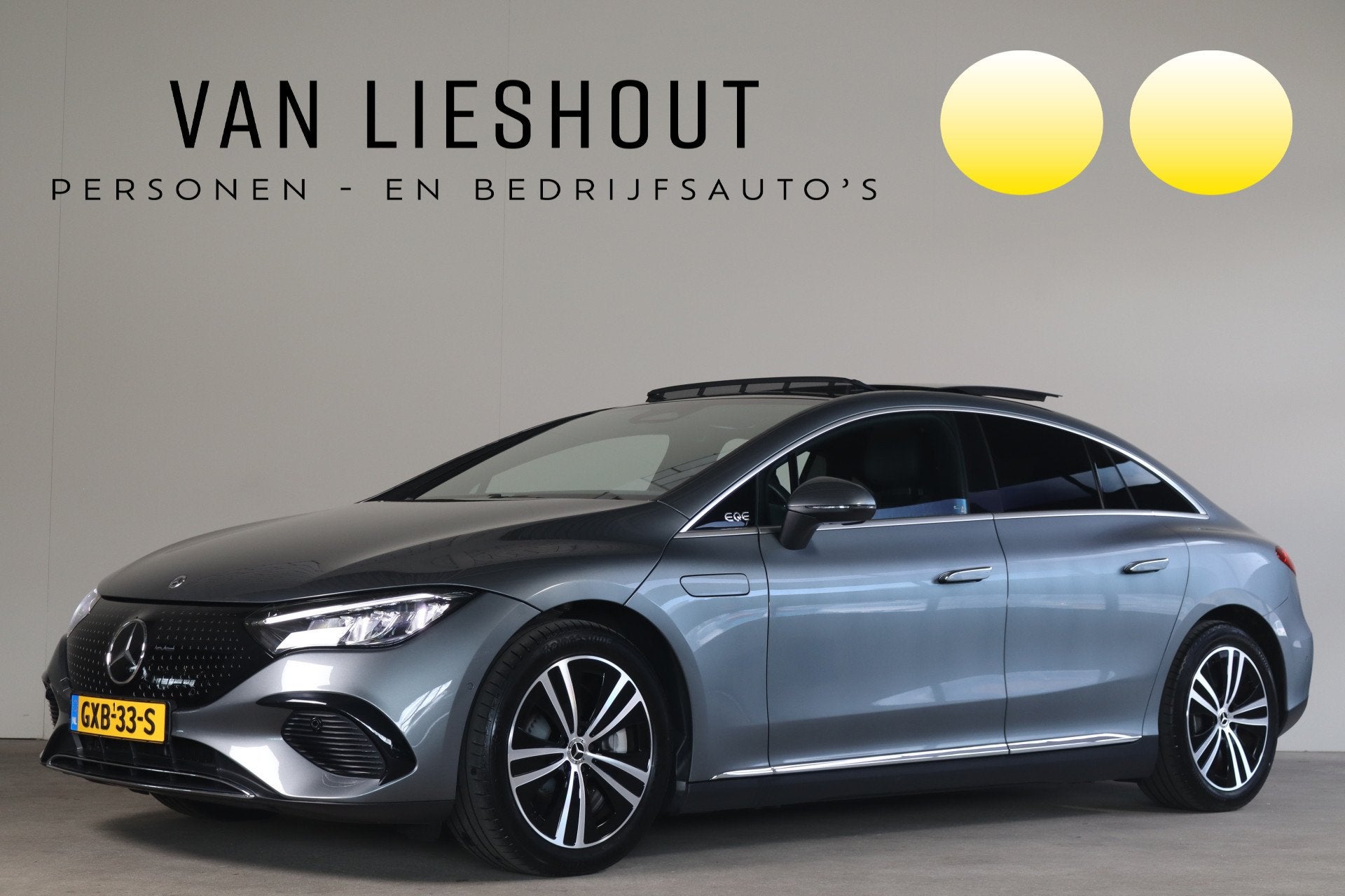 Mercedes-Benz EQE 300 Business Edition 90 kWh - NL- Auto! Pa, Auto's, Mercedes-Benz, Automatische klimaatregeling, Achterwielaandrijving
