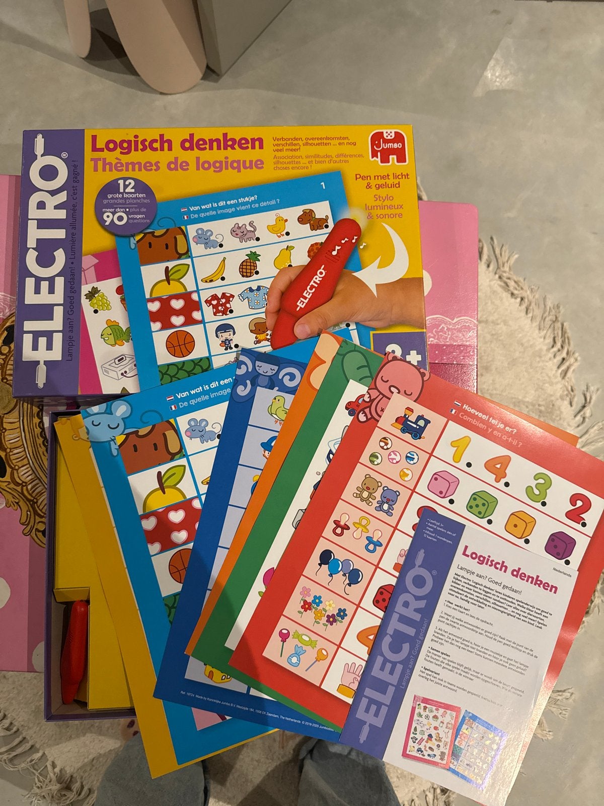 Jumbo Electro Logisch Denken - Educatief Spel, Ophalen, Zo goed als nieuw, Puzzelen, Met licht