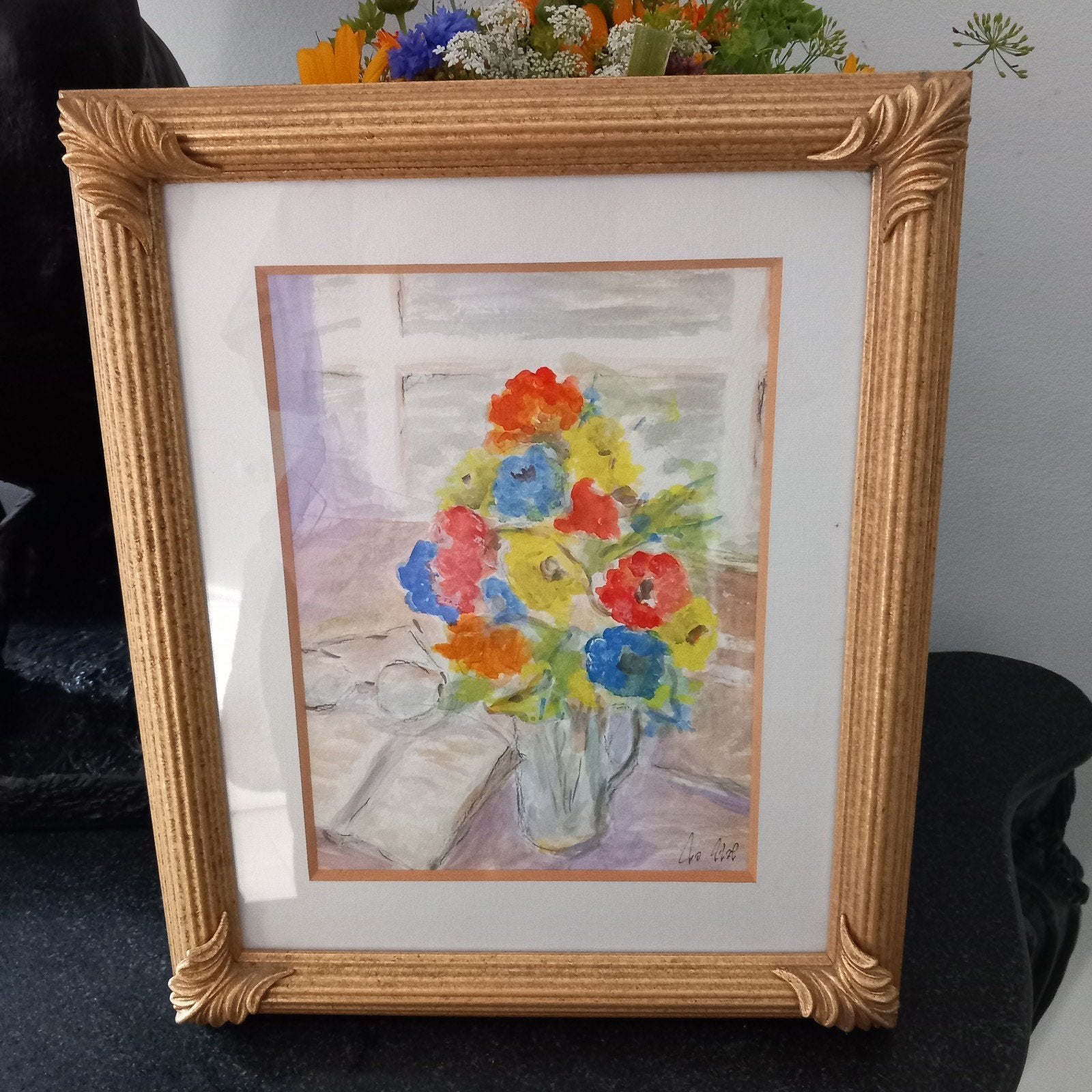Aquarel schilderij handmade, Ophalen of Verzenden