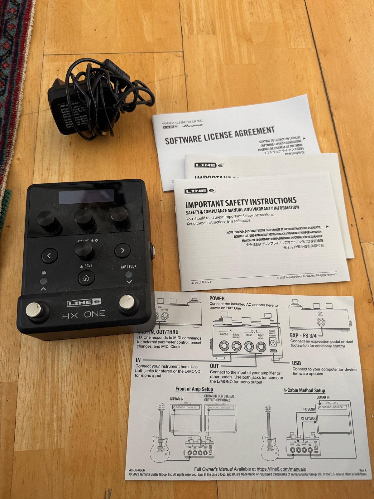 Line6 HX One Multi-effectpedaal voor elektrische  gitaar, Ophalen of Verzenden, Zo goed als nieuw, Multi-effect