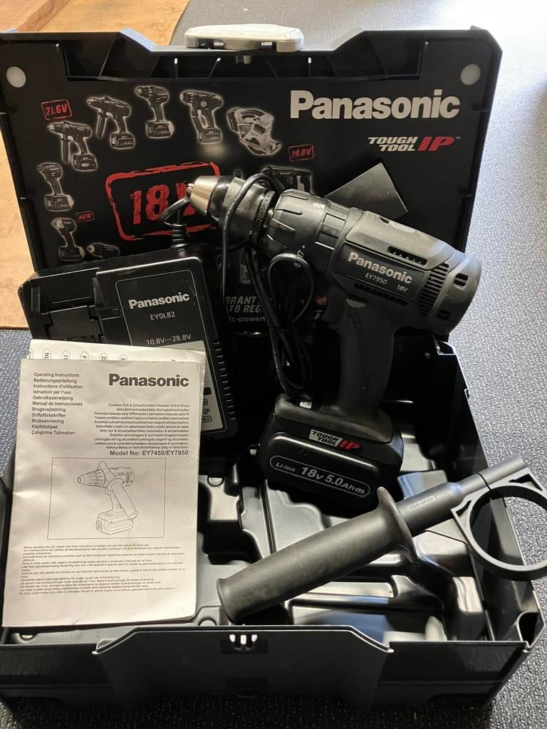 Panasonic model ey 7950, Ophalen of Verzenden, Nieuw, Boor- en Schroefmachine, Variabele snelheid