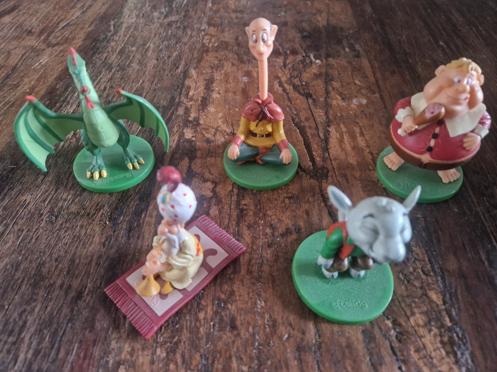 5x officieel Efteling figuurtje in 1 koop, Ophalen of Verzenden, Zo goed als nieuw, Beeldje of Poppetje