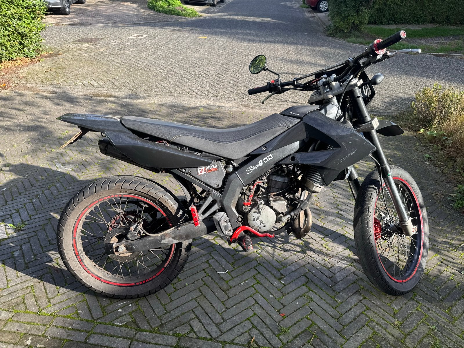 Derbi Senda 50cc stage6, Ophalen, 6 versnellingen, Gebruikt, Maximaal 45 km/u