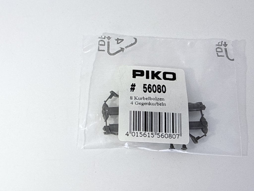 Piko 56080 - Kurbelbol.(8X)+Gegenkur(4), Piko, Nieuw, Info@modeltrein-onderdelen.nl, Piko