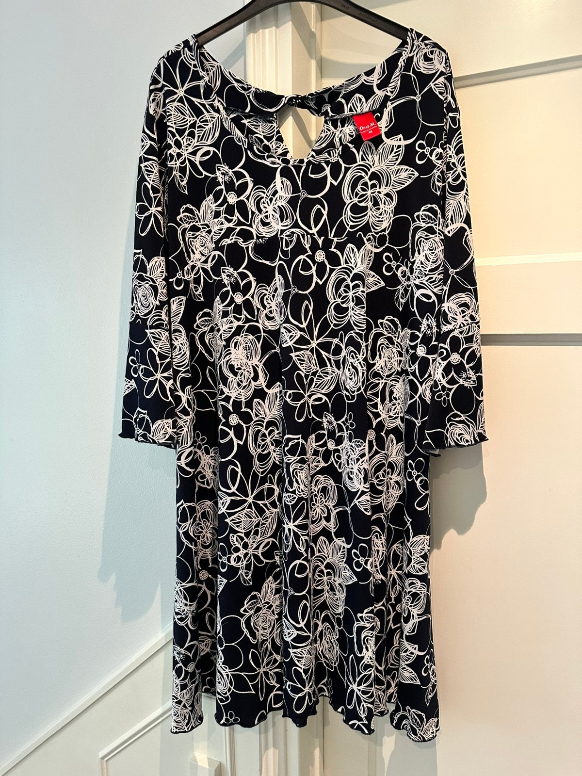 Only M A lijn tuniek maat 48, Ophalen of Verzenden, Gedragen, Blauw, Blouse of Tuniek