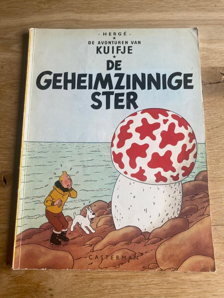 Kuifje - De Geheimzinnige Ster, Eén stripboek, Ophalen of Verzenden, Gelezen