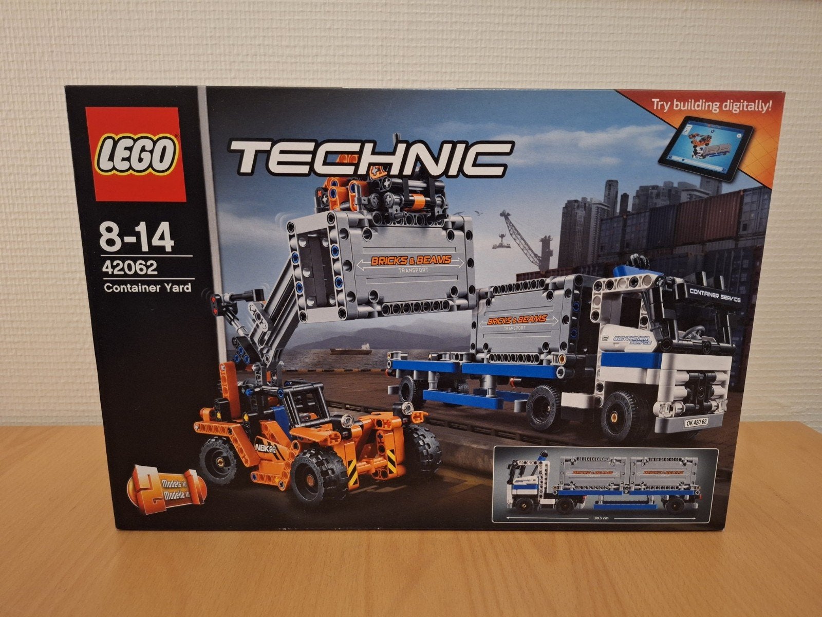 LEGO Technic 42062 Container Yard - Nieuw in doos, Ophalen of Verzenden, Nieuw