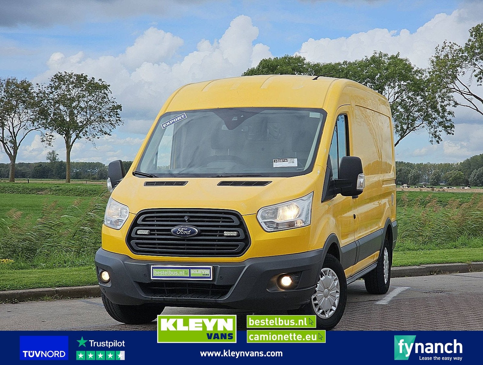 FORD TRANSIT, Euro 5, 125 pk, Gebruikt, Geel