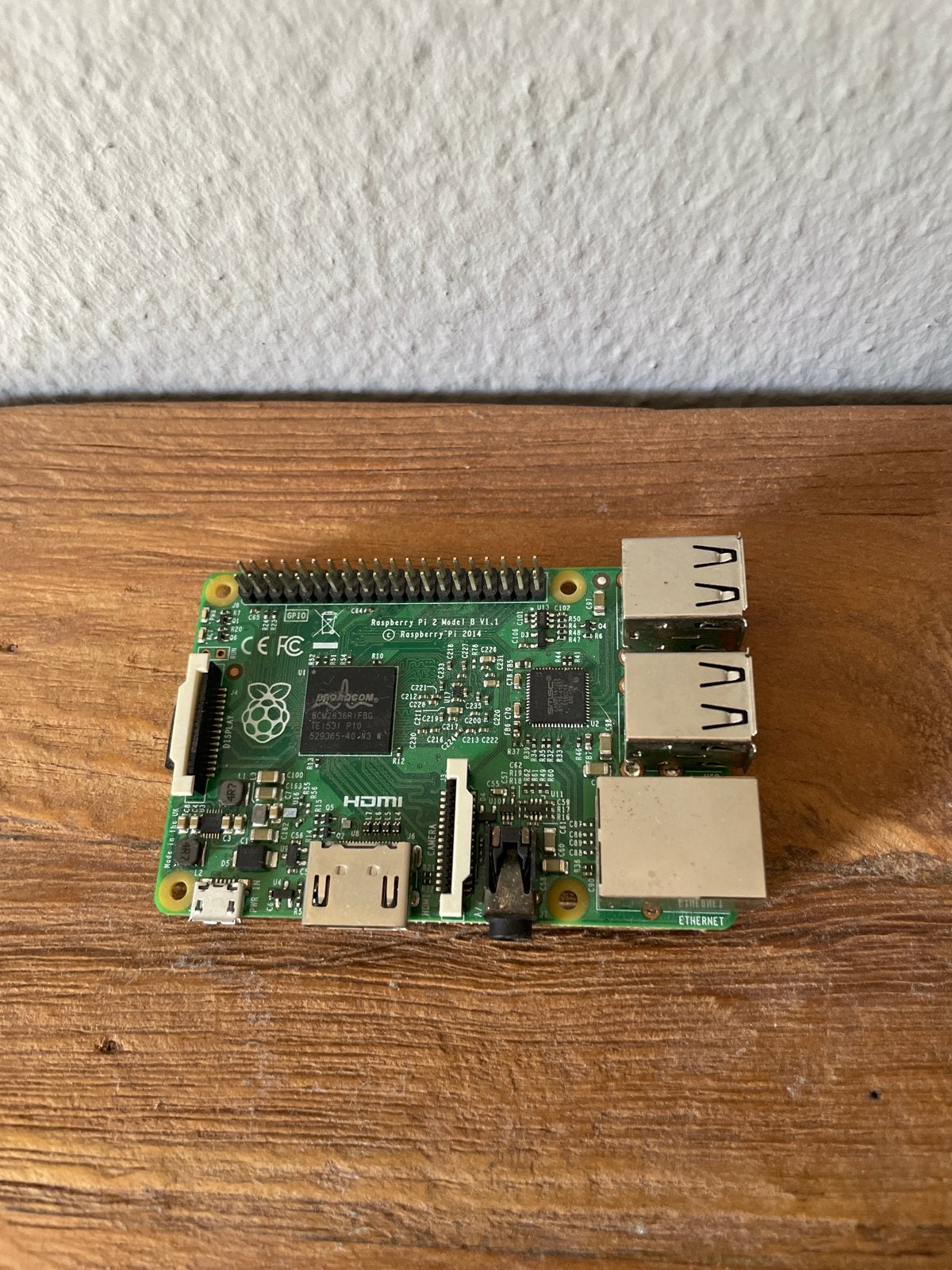 Raspberry Pi 2 Model B V1.1, Ophalen of Verzenden, Gebruikt