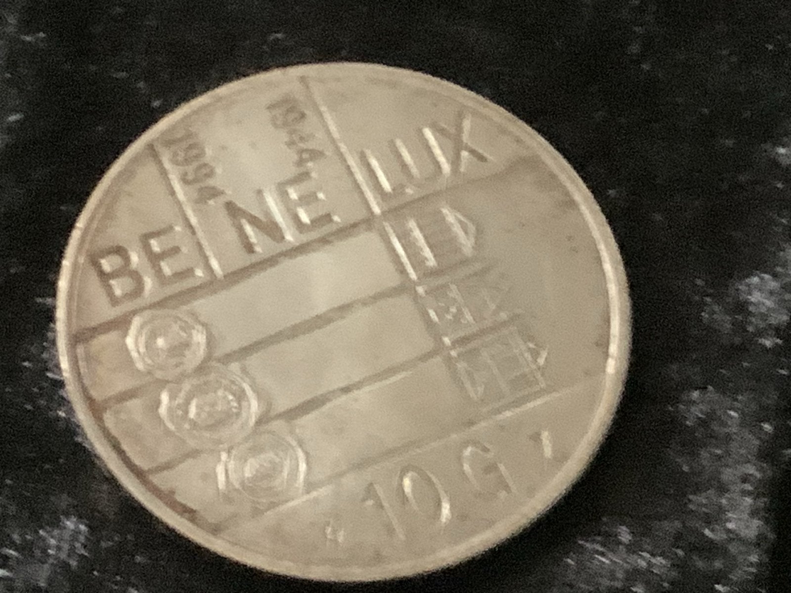 Zilveren Tientje 1994 Benelux - Koningin Beatrix, Verzenden, Koningin Beatrix, Zilver, Losse munt