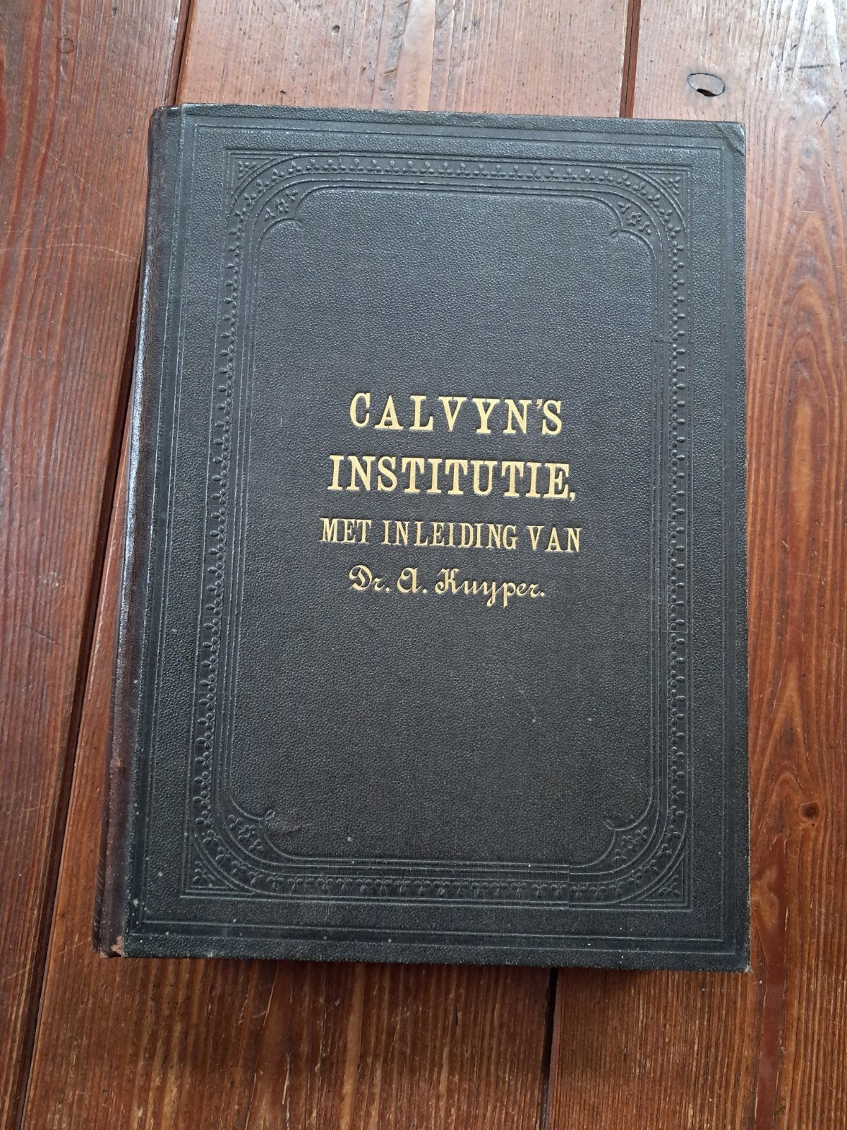 Calvijn's Institutie, Antiek en Kunst, Ophalen, Johannes Calvijn