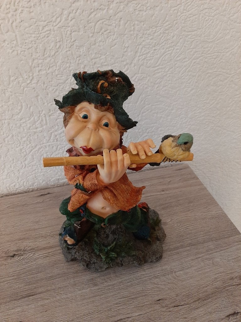 laven efteling Luut met zijn fluit, Ophalen of Verzenden, Zo goed als nieuw, Beeldje of Poppetje
