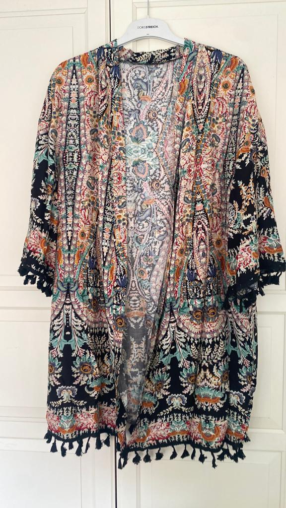 Ibizi wijde Kimono viscose blouse 50, Verzenden, Nieuw, Blouse of Tuniek