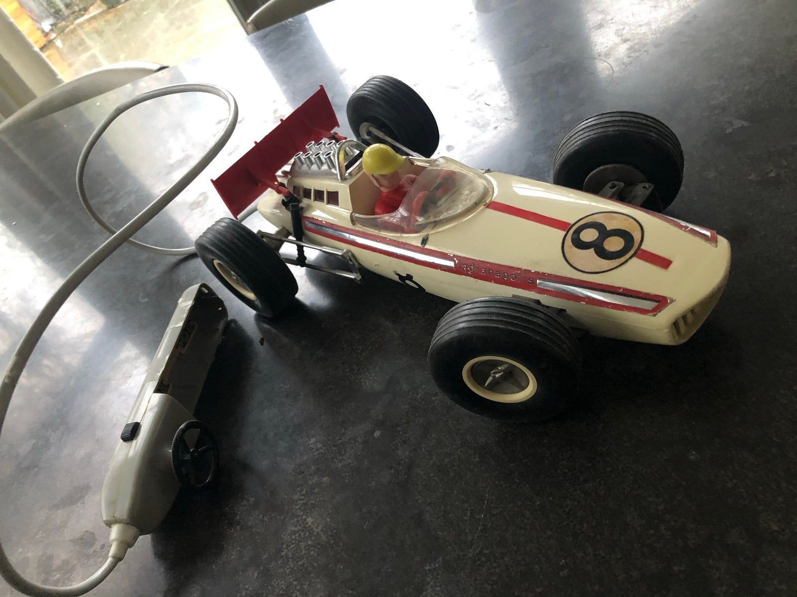 Joustra - raceauto bestuurbaar - unieke vintage - jaren 60, Antiek en Kunst, Ophalen of Verzenden