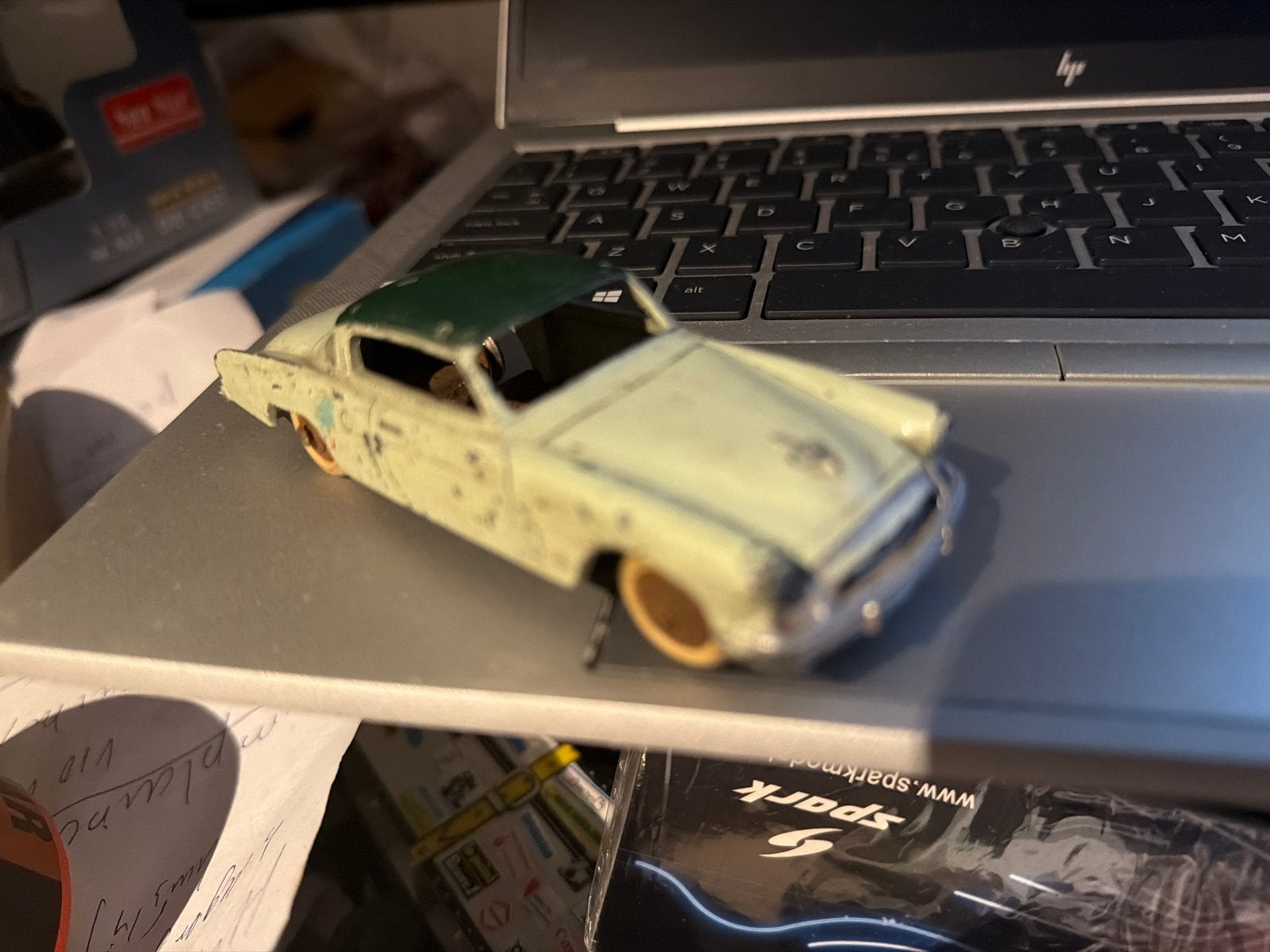 Dinky Toys France Studebaker Commander - Bespeeld, Gebruikt, Auto, Ophalen of Verzenden, D