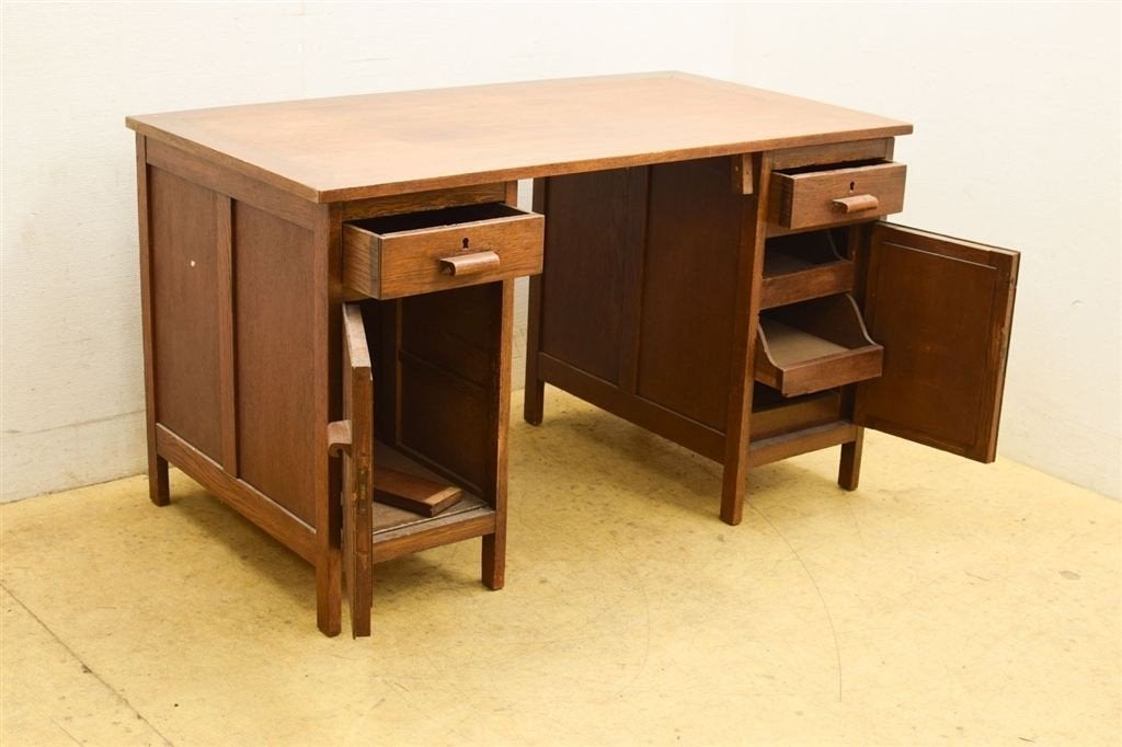 Houten Bureau 48337, Ophalen of Verzenden, Gebruikt