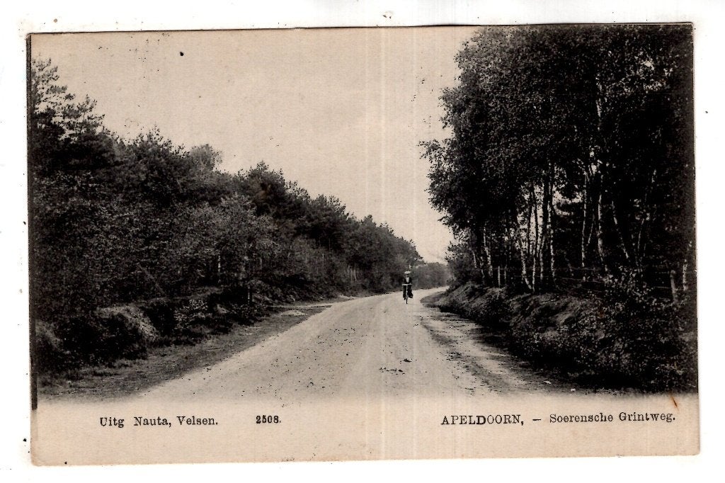 Apeldoorn Soerensche Weg Grintweg 1900, Verzenden, Voor 1920, Gelopen, Gelderland