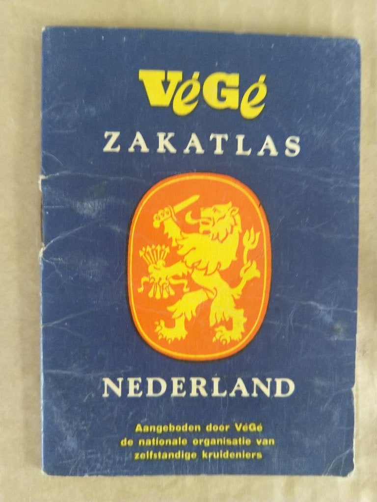 Végé zakatlas vege Nederland reclame, Ophalen of Verzenden, Gebruikt, Overige typen