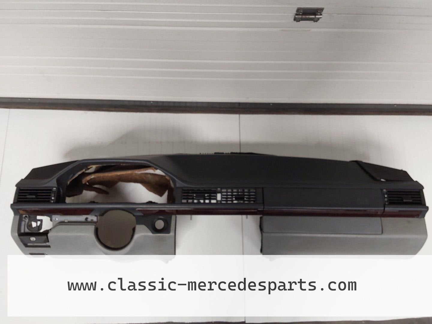 Dashboard Mercedes W124 antraciet/grijs met airbag, Ophalen, Gebruikt, -, -