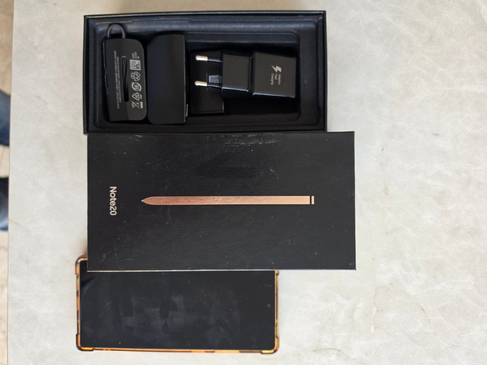 Samsung Galaxy Note S20 256GB met S Pen en accessoires, Ophalen of Verzenden, Gebruikt, Zonder abonnement, Zonder simlock