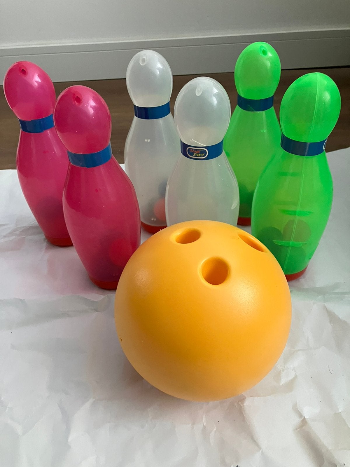 Bowling kunststof, Ophalen, Gebruikt, Jongen of Meisje