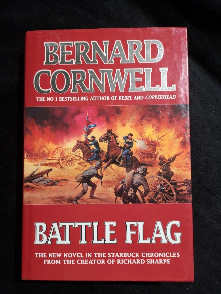 Bernard Cornwell, Battle Flag, Boeken, Ophalen of Verzenden, Gelezen