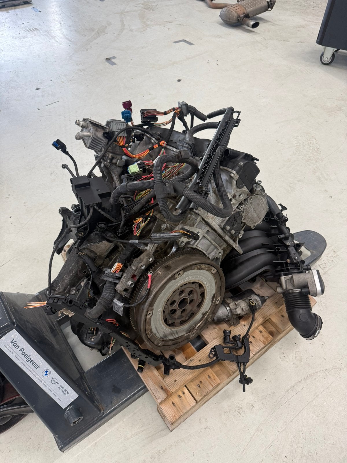 Bmw N46 motorblok voor onderdelen, Ophalen, BMW