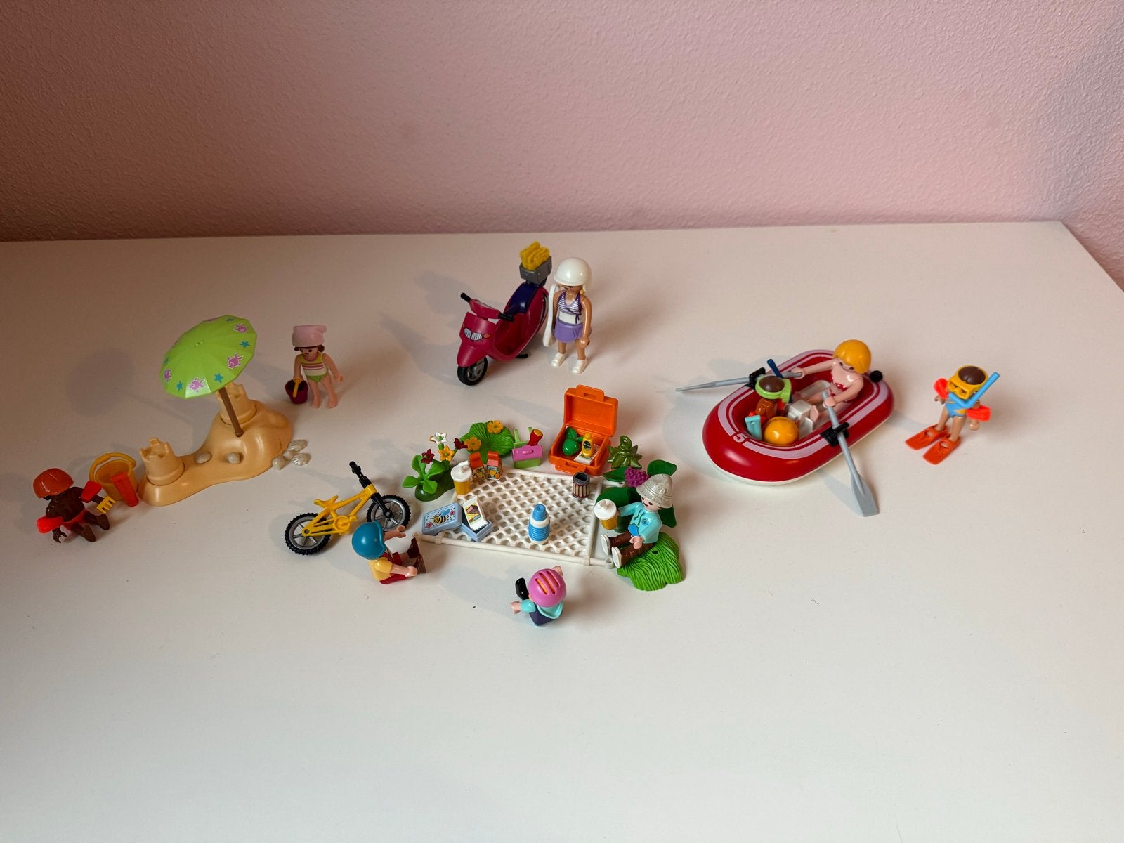 Playmobil Zomerplezier: Strand, Picknick & Avontuur Set, Kinderen en Baby's, Ophalen, Zo goed als nieuw, Jongen of Meisje
