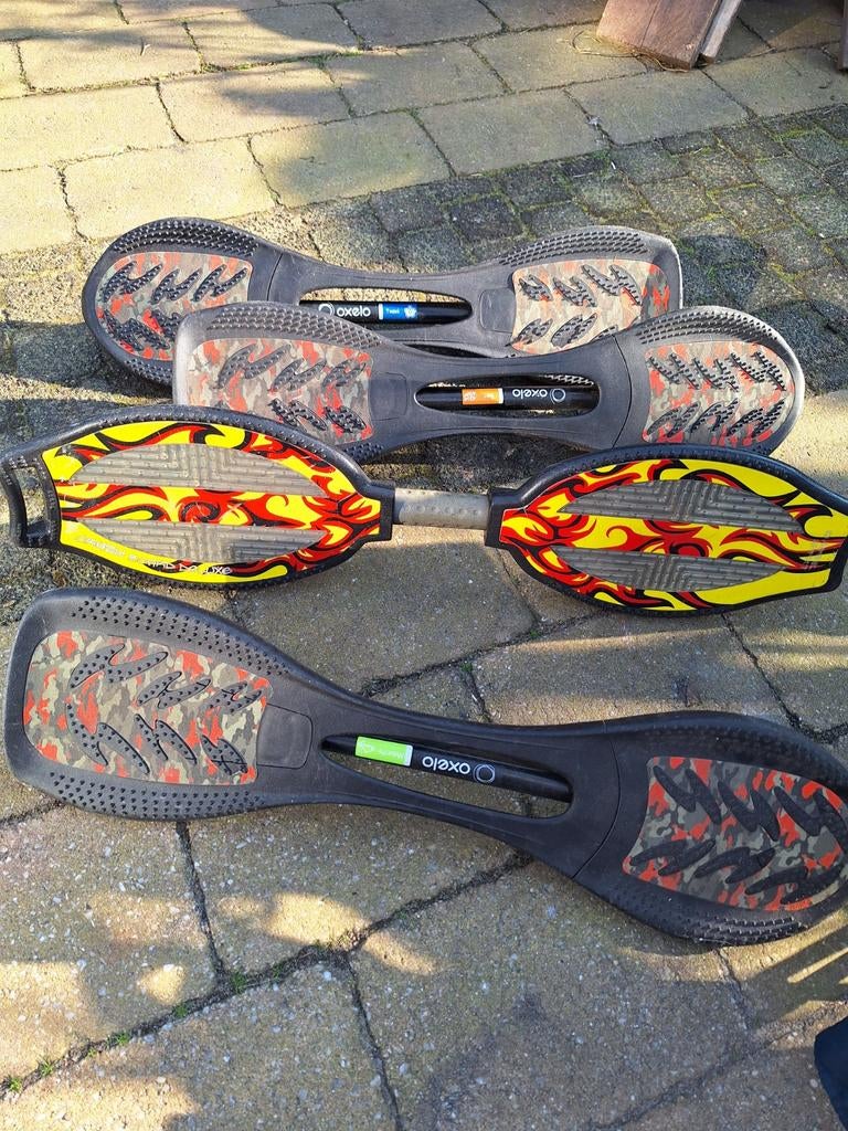 Fijn waveboard - Oxelo, Sport en Fitness, Skateboarden, Ophalen of Verzenden, Gebruikt, Waveboard