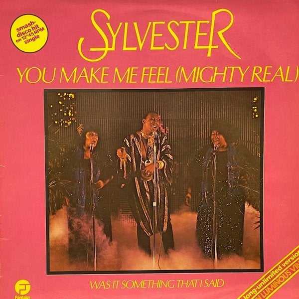 Vinyl maxi single Sylvester ‎You Make Me Feel (Mighty Real), Cd's en Dvd's, Ophalen of Verzenden, Zo goed als nieuw, Dance en House