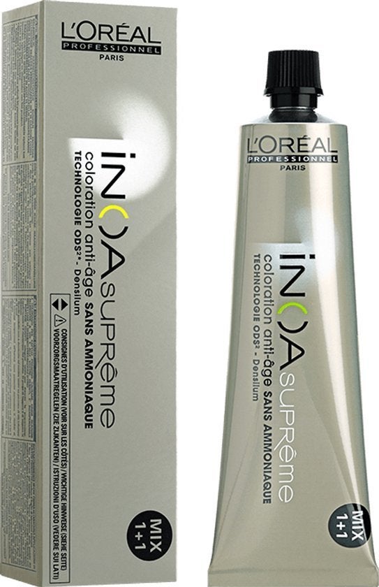 Inoa Supreme Haarverf 3 tubes 8.32, Ophalen of Verzenden, Nieuw, Overige kleuren, Gehele gezicht