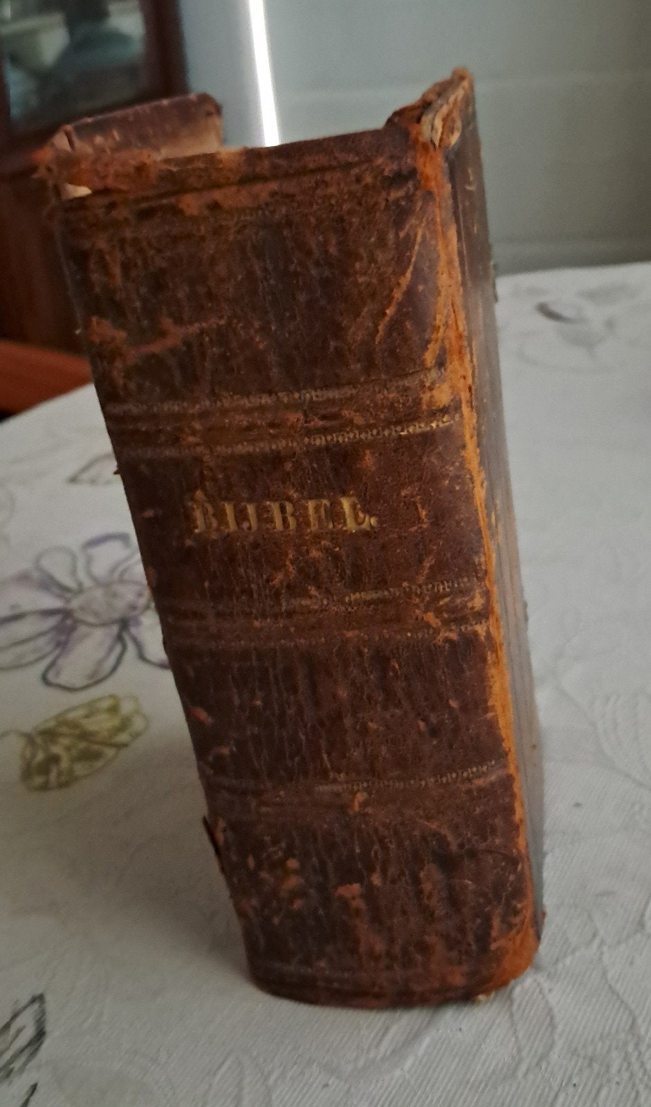 Zeldzame Statenbijbel uit 1851 - Antiek en Compleet, Ophalen of Verzenden, De Nederlandsche Bijbel-Compagnie