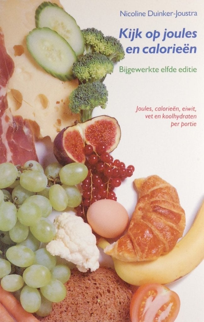 Kijk op joules en calorieën 1992, Dieet en Voeding, Ophalen of Verzenden, Zo goed als nieuw, Nicoline Duinker-Joustra