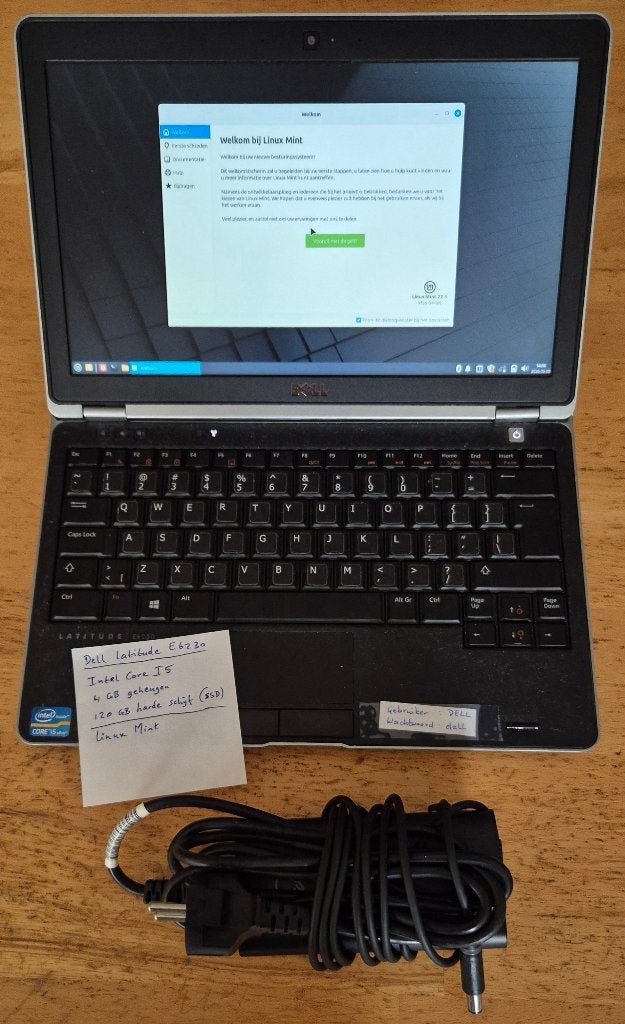 Dell Latitude E6230, Ophalen, Gebruikt, 2 tot 3 Ghz, Qwerty
