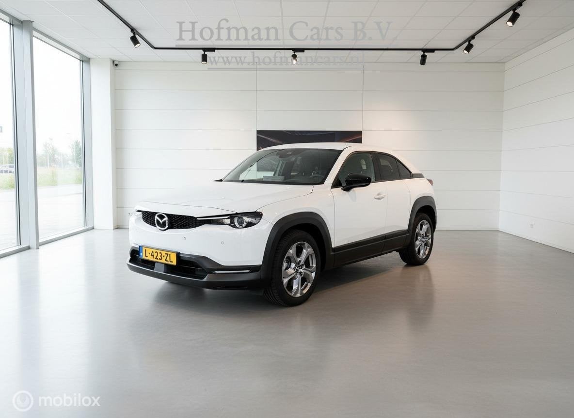 Mazda MX-30 e-SkyActiv 145 | 36 kWh | SOH 93% | 34.441 km |, Auto's, 145 pk, Stof, Gebruikt, Wit